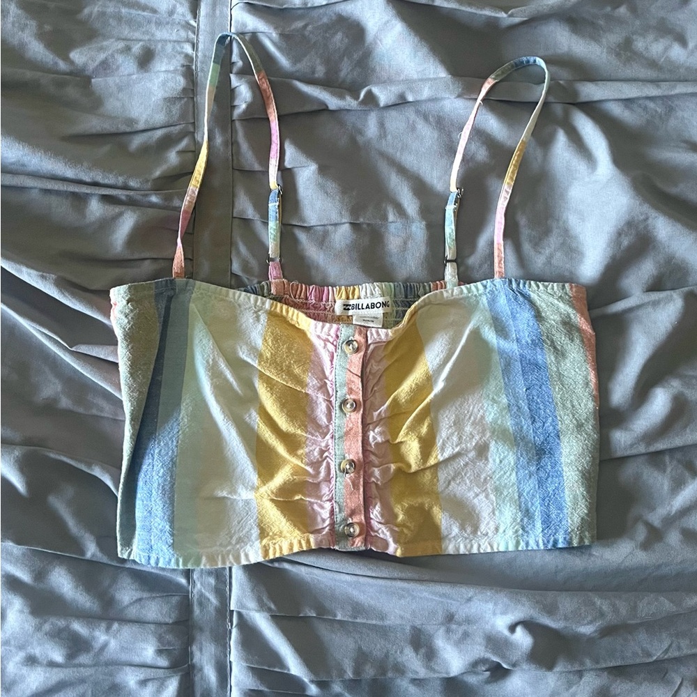 Billabong Let’s Go Cropped Tank Top